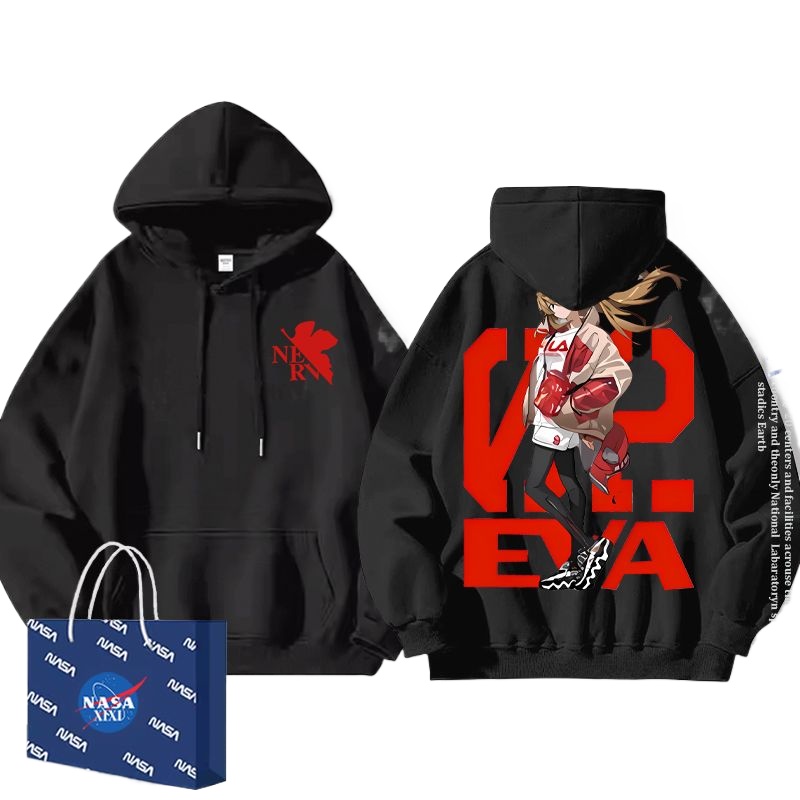 Anime Merchandise Hoodie - EVA Asuka Langley Soryu Anime Merchandise