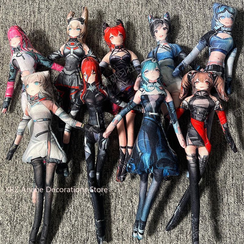 Anime Merchandise Usa - Lustige Arknights Gilberta 28CM Plüsch-Anime-Figur, Fan-Kollektion,