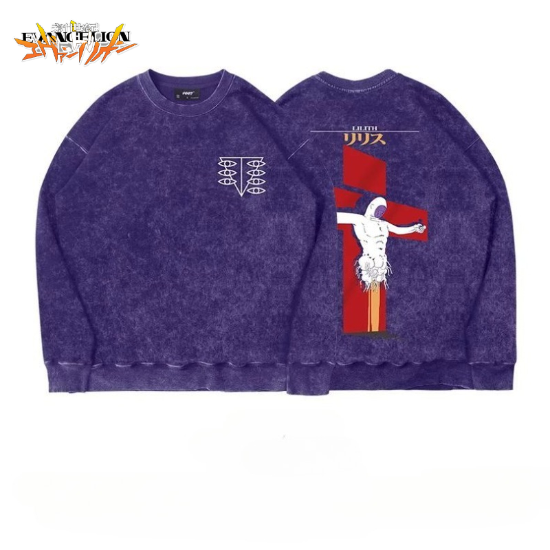 Anime Merchandise Hoodie - EVA-01 Testtyp Anime-Merchandise Cartoon Japanischer Stil