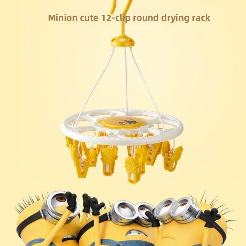 Anime Merchandise Wholesale - Minions Cartoon Niedliche Runde Kleiderbügel Kawaii
