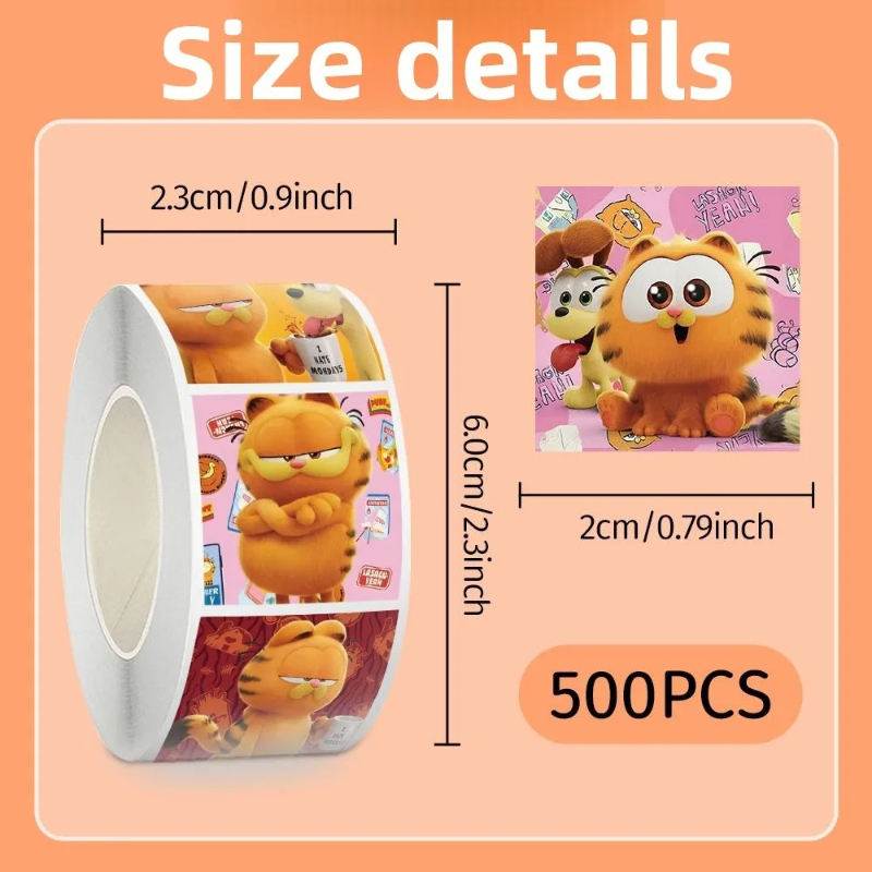 Garfield Cartoon niedliche 500 – Anime Merchandise Wholesale Bewertung und Preis