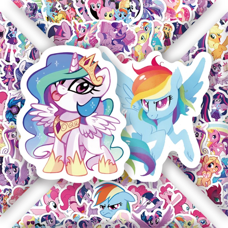 100 Stück Cartoon My Little Po – Anime Merchandise Usa Bewertung und Preis