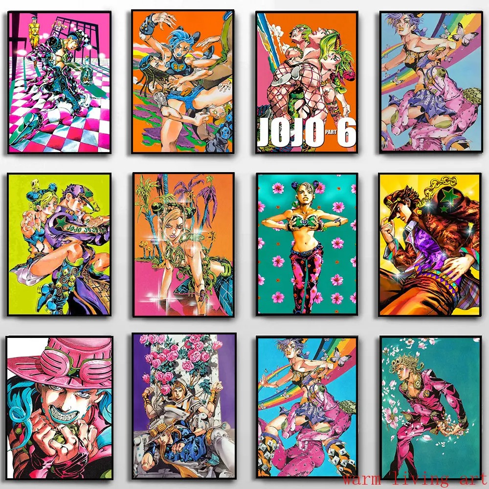Klassisches Anime-Poster JoJo' – Jojo Anime Merchandise Bewertung und Preis