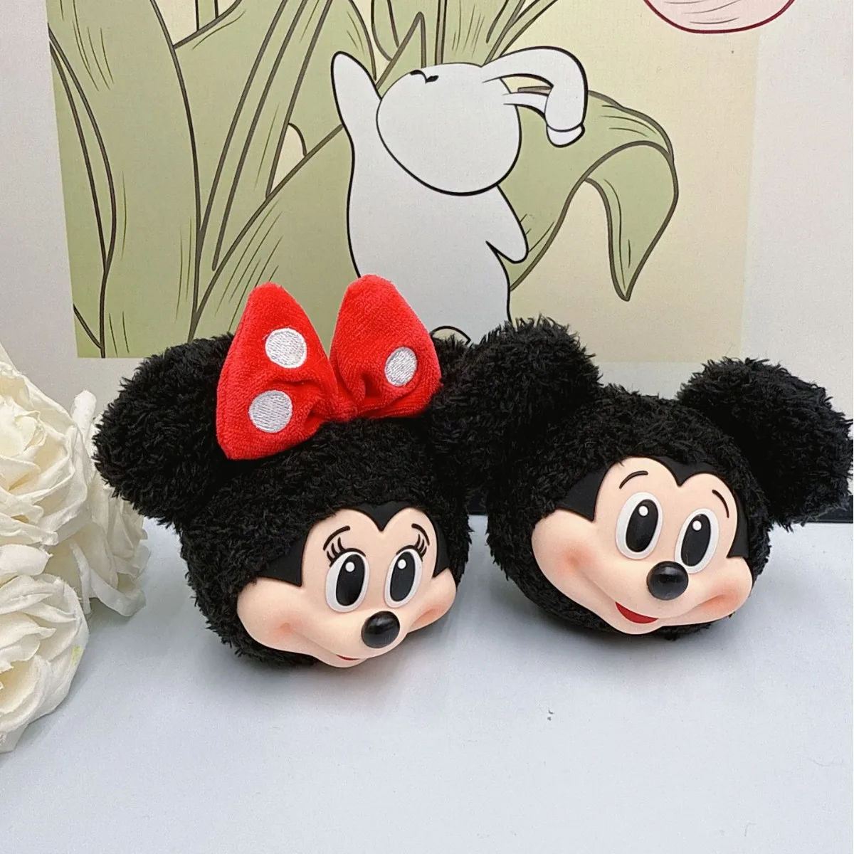 Mickey Minnie Plüschpuppe Schl – Anime Merchandise Usa Bewertung und Preis