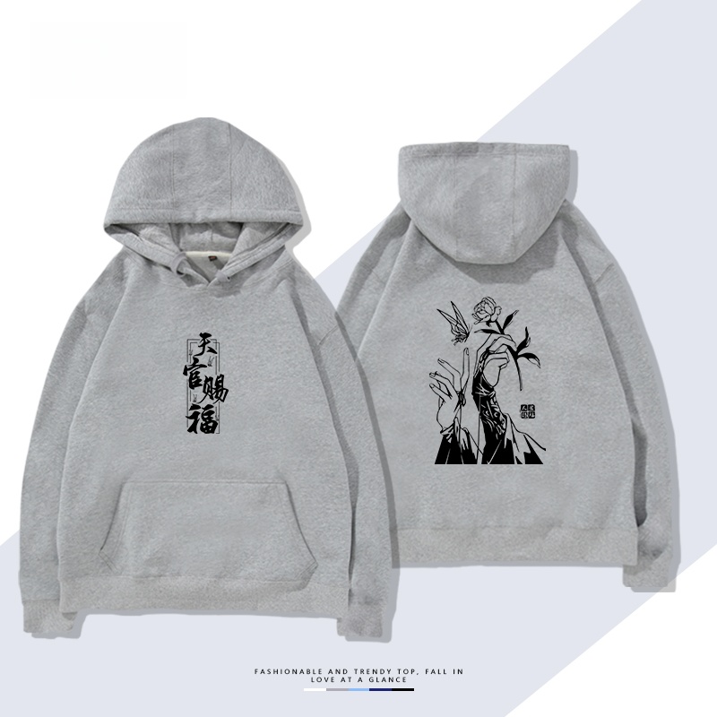 Herbst Frühling Fleece-Hoodie  – Anime Merchandise Hoodie Bewertung und Preis